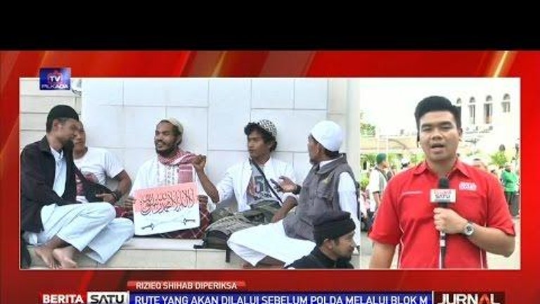 Polda Metro Jaya Periksa Ketua FPI Rizieq Shihab Soal Palu Arit