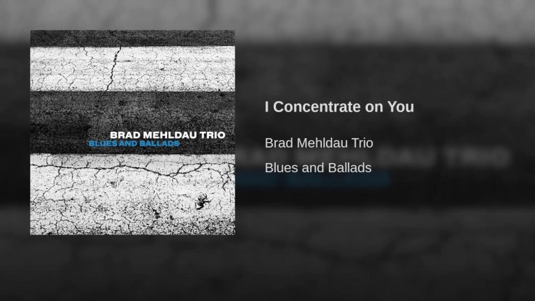 I Concentrate on You