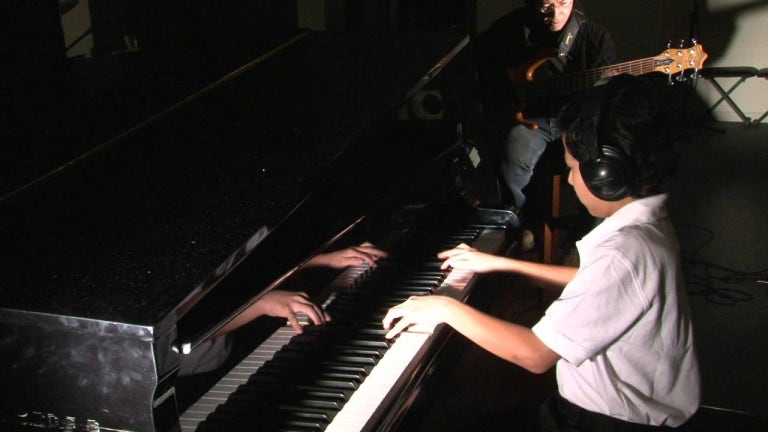 Prodigy boy. JAZZ PIANO: GEORGIE DAVE HERRERA 12 yrs old. "All the Things You Are"