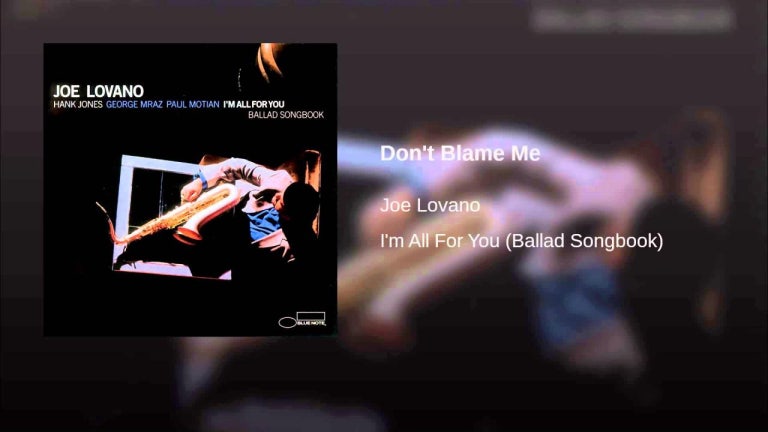 Don't Blame Me