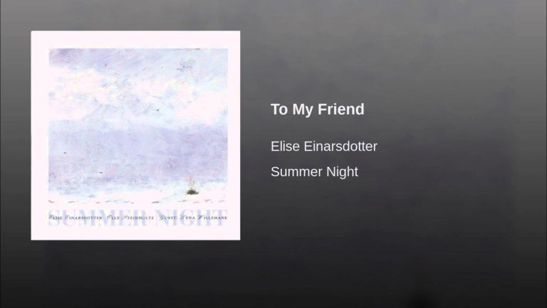 To My Friend