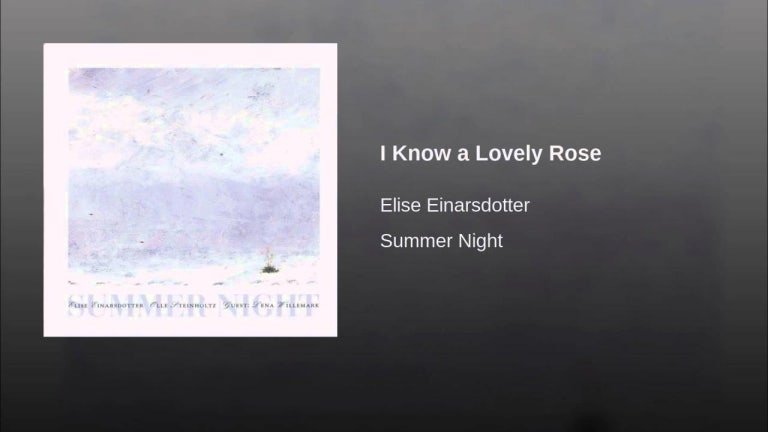 I Know a Lovely Rose