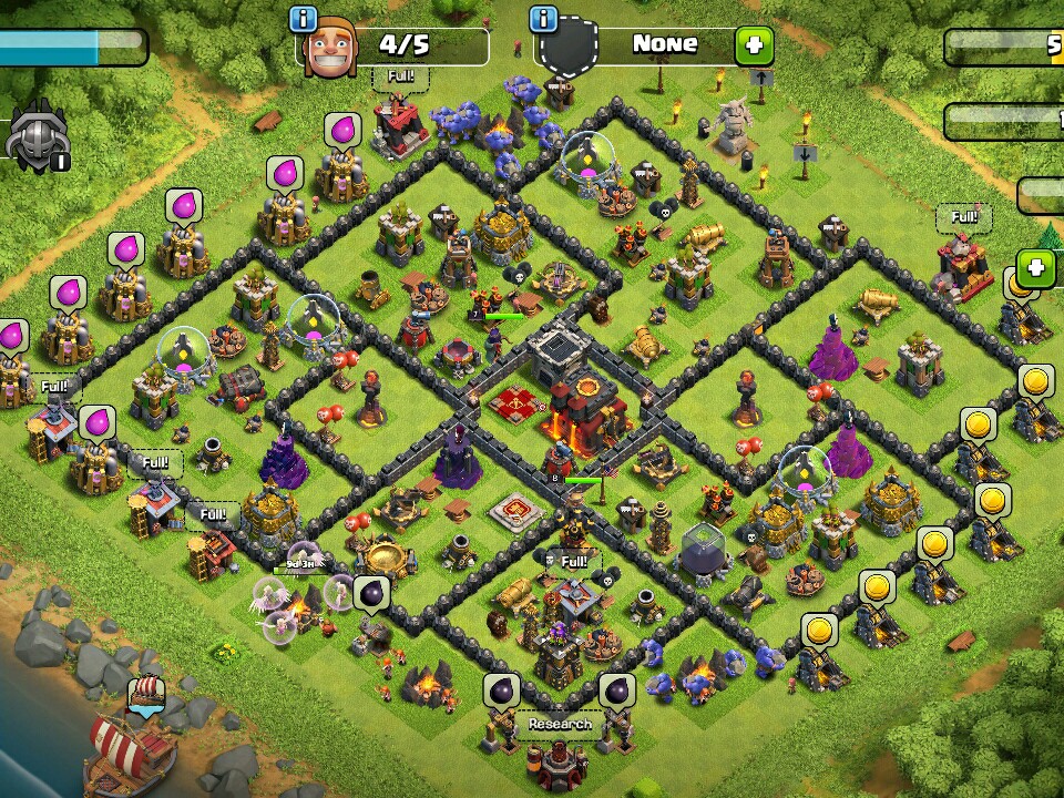 COC clan recruitment BAND