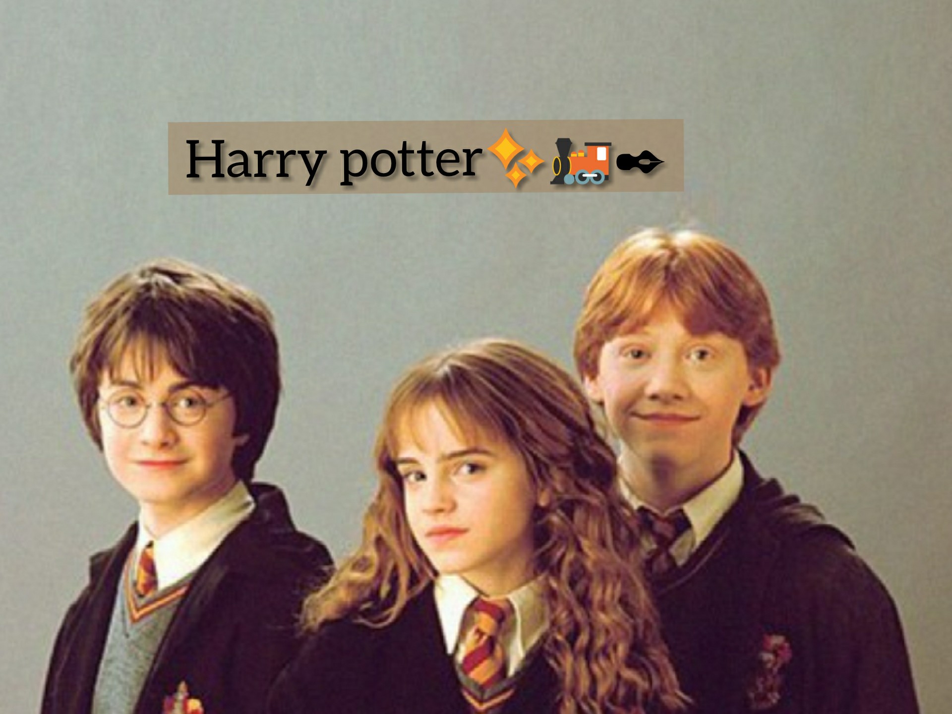 Harry potter BAND Page